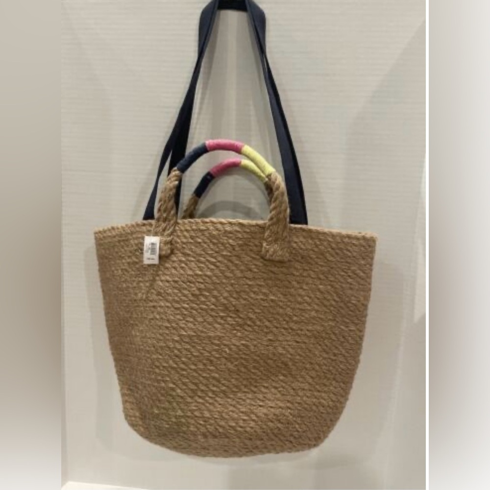 Gap bag straw natural , Juste market to natural.